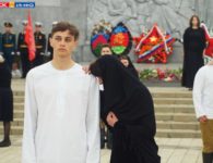 Акция "Огонь памяти" в Ейске. 8 мая 2019 года