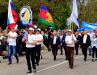 Первомайская демонстрация в Ейске
