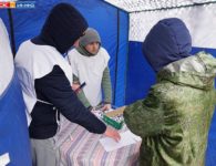 Военно-патриотическая игра "Вьюга" в Ейске