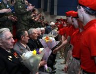 В ГДК Ейска прошел праздничный концерт, посвященный Дню защитника Отечества