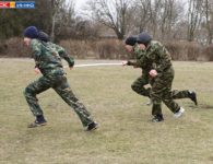 Военно-патриотическая игра "Вьюга" в Ейске