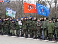 Военно-патриотическая игра "Вьюга" в Ейске