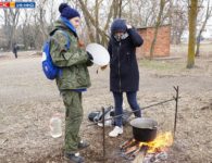 Военно-патриотическая игра "Вьюга" в Ейске