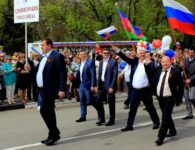 Первомайская демонстрация в Ейске