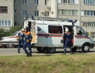Учебная ликвидация ДТП в Ейске