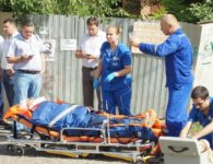 Учебная ликвидация ДТП в Ейске