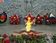 Акция "Огонь памяти" в Ейске. 8 мая 2019 года