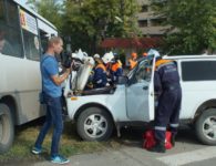 Учебная ликвидация ДТП в Ейске