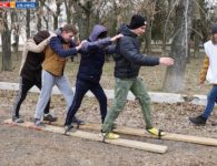 Военно-патриотическая игра "Вьюга" в Ейске
