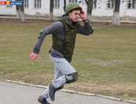 Военно-патриотическая игра "Вьюга" в Ейске