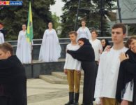 Акция "Огонь памяти" в Ейске. 8 мая 2019 года