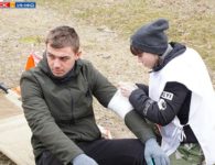 Военно-патриотическая игра "Вьюга" в Ейске