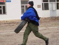 Военно-патриотическая игра "Вьюга" в Ейске