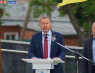 Акция "Огонь памяти" в Ейске. 8 мая 2019 года