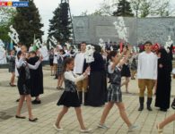 Акция "Огонь памяти" в Ейске. 8 мая 2019 года