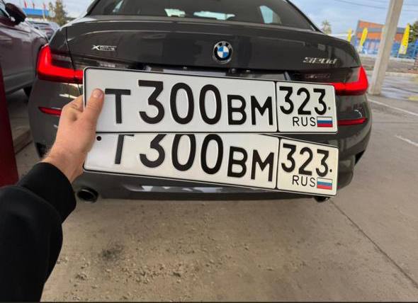 На дорогах Краснодарского края можно увидеть автомобили с новым кодом «323»