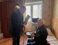 Продолжается вручение памятных медалей Ветеранам Великой Отечественной