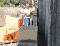 Глава Ейского района проверил ход строительства здания врача общей практики в пос. Краснофлотском