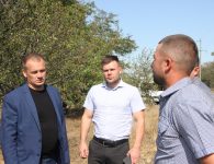 В Ейском районе проверили ход ремонта магистрального водопровода
