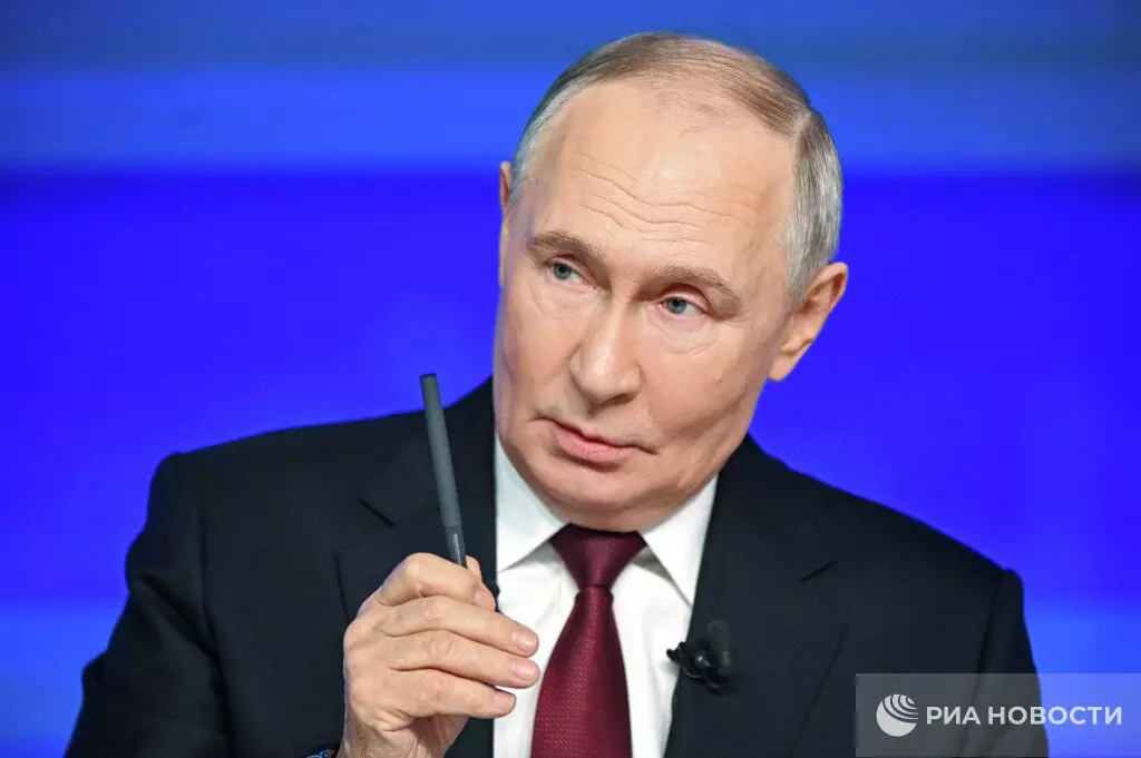 Президент России Владимир Путин подвёл итоги года