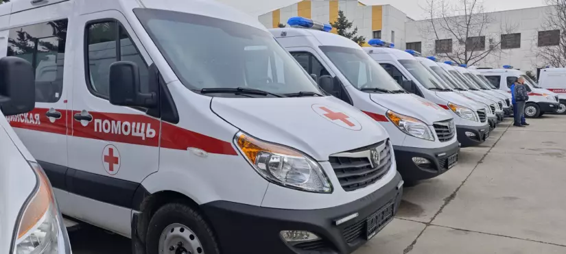 В ЕЦРБ появился новый автомобиль скорой помощи