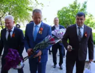Ейских ветеранов Великой Отечественной войны поздравили с наступающим Днём Победы