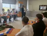 Школьники Ейска и Херсонской области провели телемост, посвящённый героям войны️