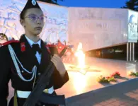 На площади Революции прошла патриотическая акция «Свеча памяти»