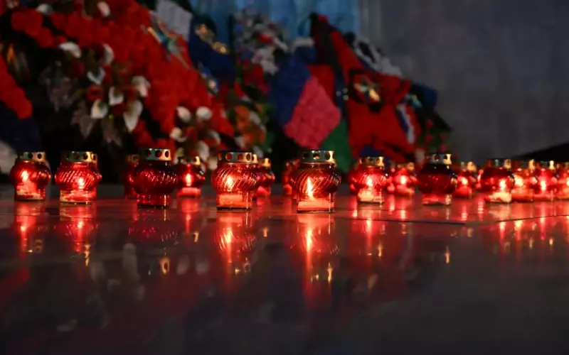 На площади Революции прошла патриотическая акция «Свеча памяти»