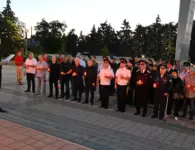 На площади Революции прошла патриотическая акция «Свеча памяти»