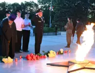На площади Революции прошла патриотическая акция «Свеча памяти»