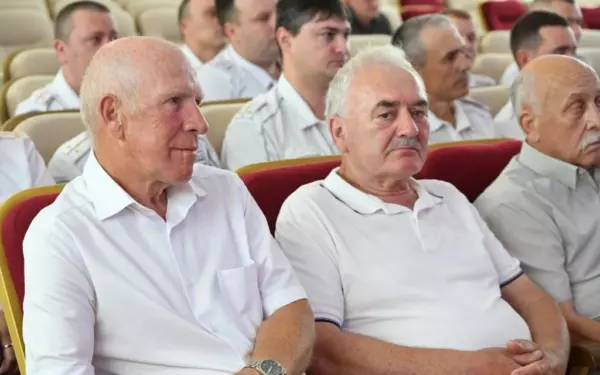 В Ейске прошло торжественное мероприятие, посвященное 90-летию ГИБДД