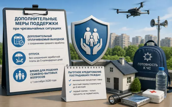 Пострадавшим от ЧС работникам предоставят дополнительный оплачиваемый выходной