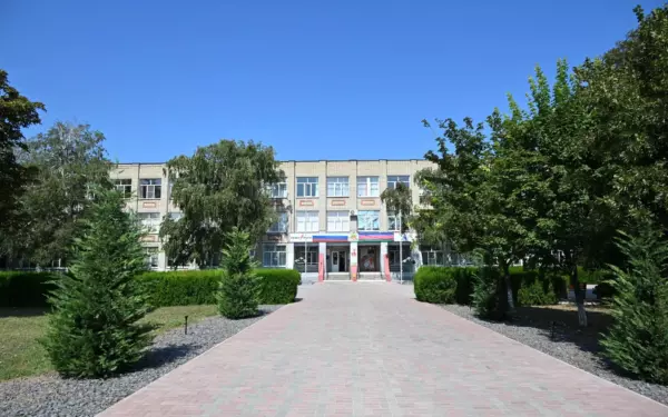 В школе №15 в Широчанке капитально отремонтировали кровлю