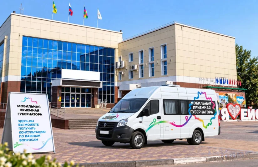 Сегодня в Ейске будет работать мобильная приёмная губернатора