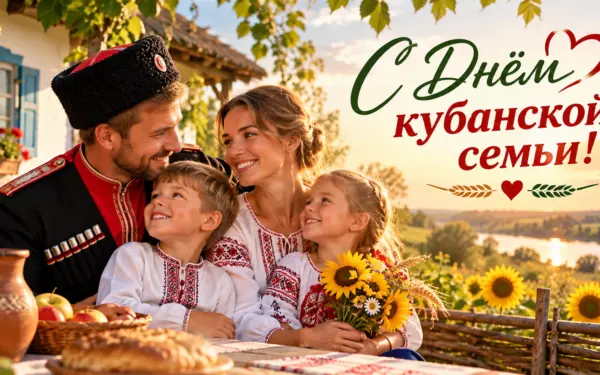 Сегодня отмечается День кубанской семьи!