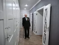 100-летний ветеран Николай Артёмов проголосовал на дому в Ейске