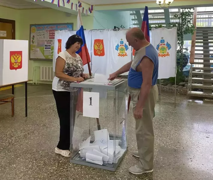 В Ейском районе завершилось трёхдневное голосование