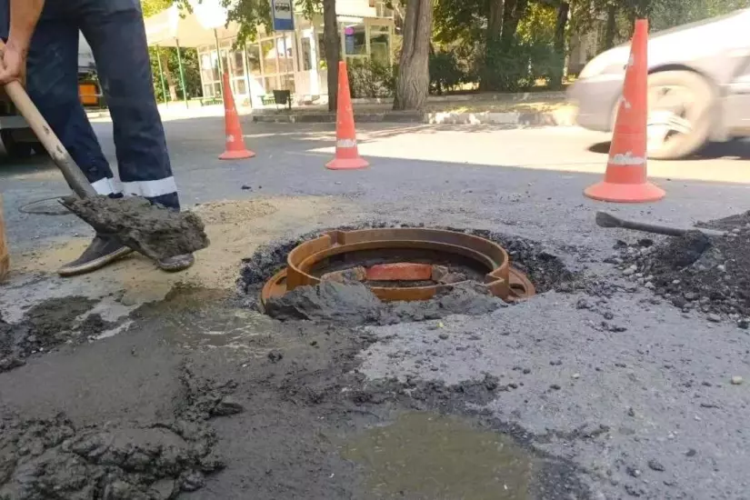В Ейске отремонтировали 23 водопроводных колодца