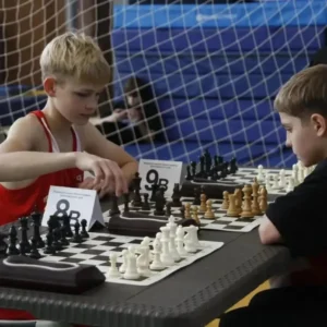 Юные спортсмены Ейска сыграли в шахматы на турнире по боксу
